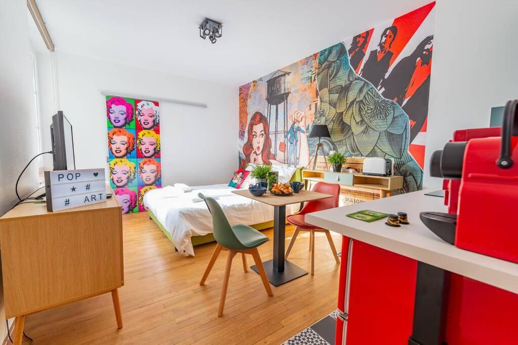 Le Pop Art - Topbnb Dijon Ngoại thất bức ảnh
